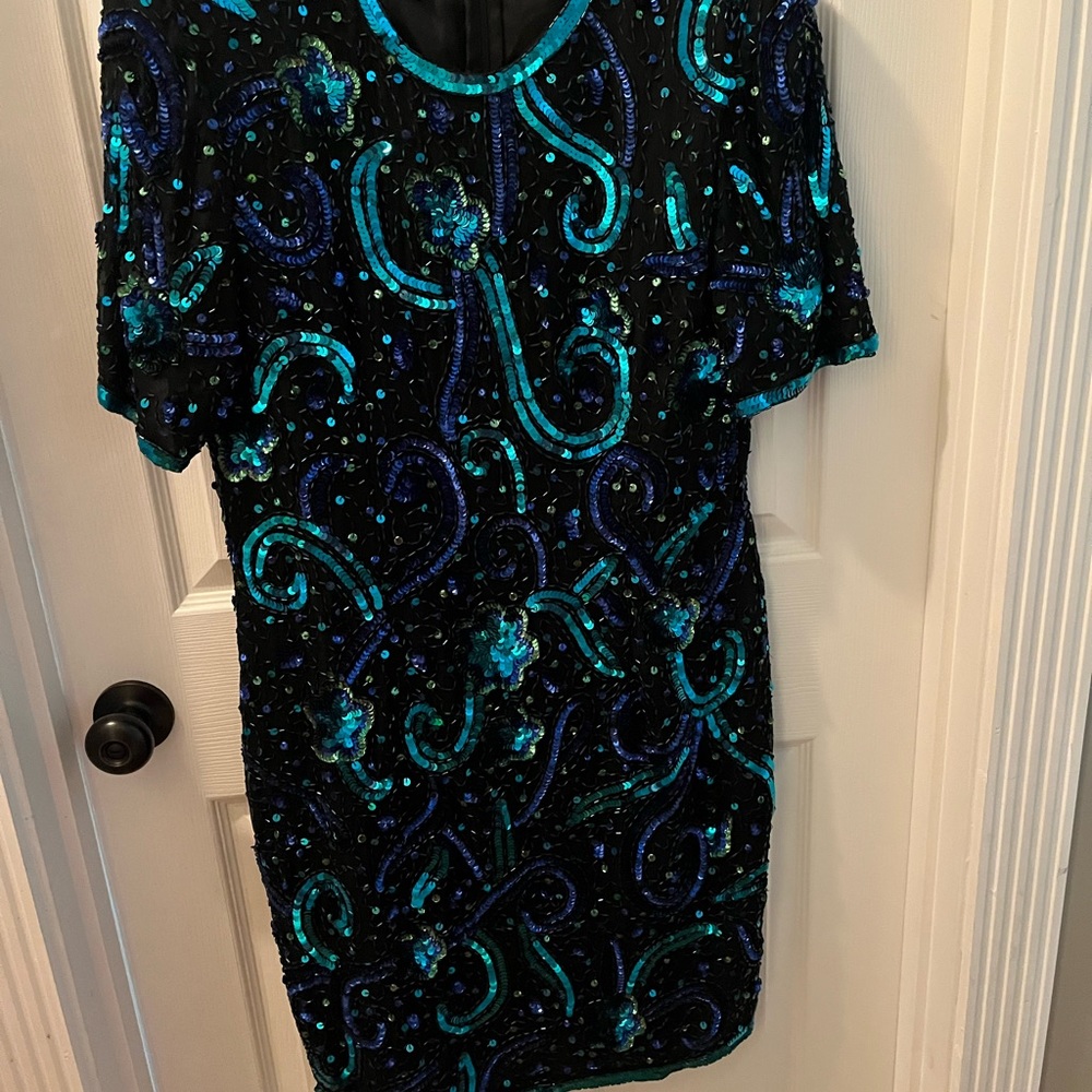 Sequined party dress